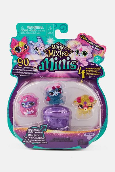 Magic Mixies 4 Pieces Shimmerverse Series Minis Pack Set