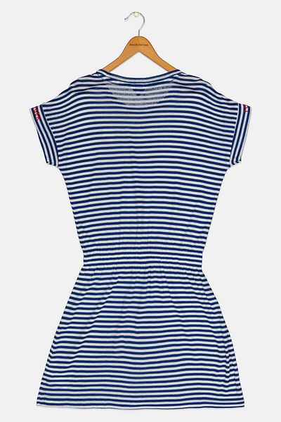 Tommy Hilfiger Kids Girl Yarn Dye Casual Dress, Multicolor