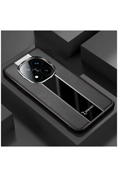 Zebana Xiaomi Redmi Note 14 Pro Plus 5G Uyumlu Kılıf Zebana Premium Deri Kılı...