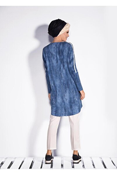 Alvina Shoulder Striped Tunic 4326