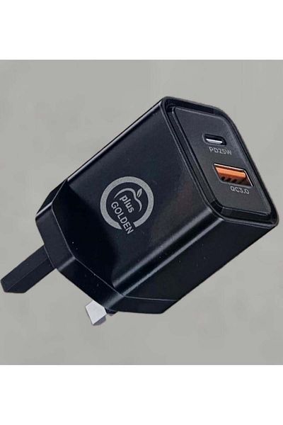 Golden Wall Charger راس شاحن38W
