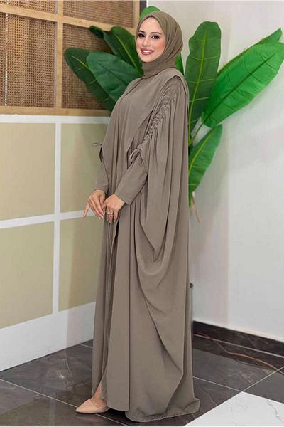 TRENDTESETTÜR ΓΥΝΑΙΚΕΙΟ ΣΕΤ ΜΙΝΚ ΦΟΡΕΜΑ ABAYA T 31007