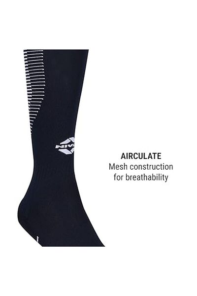 Nivia Soccer Stockings PP Large, (Navy Blue) | 991NW