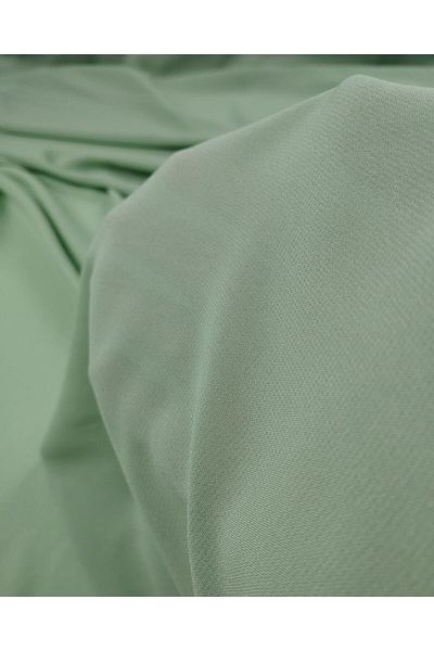 Kumaş Parça Σιφόν σε παστέλ Ashy Mint Green Πλάτος: 150