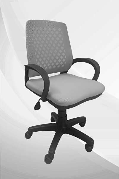 obc ofis büro concept Comfy Büro Çalışma Koltuğu Öğrenci Sandalyesi Gri