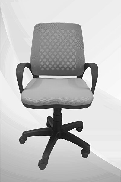 obc ofis büro concept Comfy Büro Çalışma Koltuğu Öğrenci Sandalyesi Gri