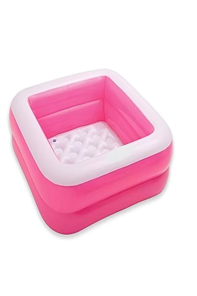 Intex Kids Inflatable Pool – Durable & Fun Blue Backyard Splash Pool for Toddlers and Children