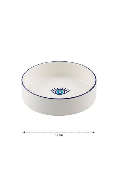 LC Waikiki Lcw Home Eye Printed Ceramic Salad Bowl