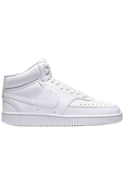 Nike Bílá - Dámská sportovní obuv Court Vision Mid Cd5436-100