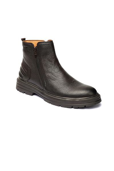 Greyder Ανδρικές μπότες casual καφέ από γνήσιο δέρμα 3k1kb75169