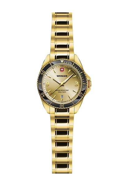 Wenger Mens Watch Wenger 01.2031.108, Quartz, 40mm, 20ATM