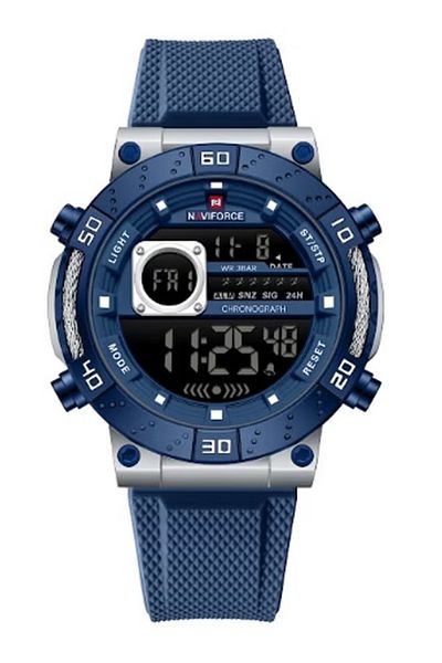 Naviforce Men's Luxury Fashion Quartz Watches LCD Display Digital 3ATM Waterproof Sport Watch