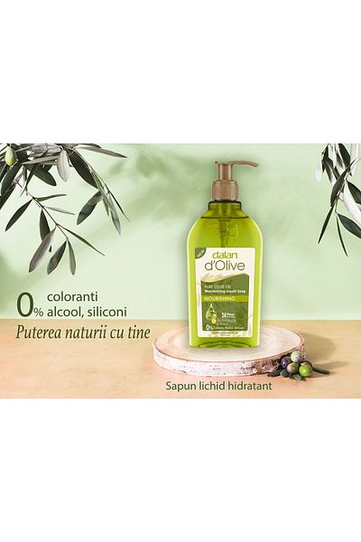 Dalan D'olive Liquid Soap With Olive Oil – 300 ml – Gentle Cleansing And Hydration