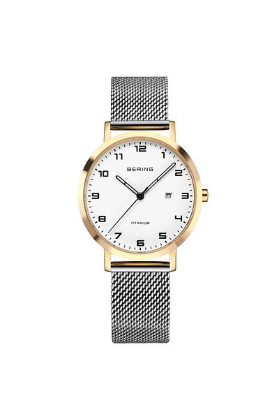 Bering Ceas de damă Guess 18634-010, cuarț, 40mm, 3ATM