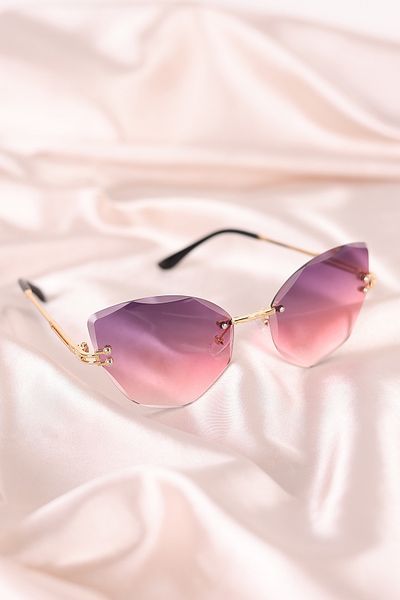 sade collection Stylish Design Crystal Cut Women Glasses