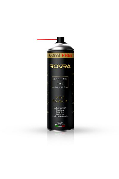 Rovra Spray pentru curatat si lubrifiat masinile de tuns 5 in 1 Rovra 500 ml