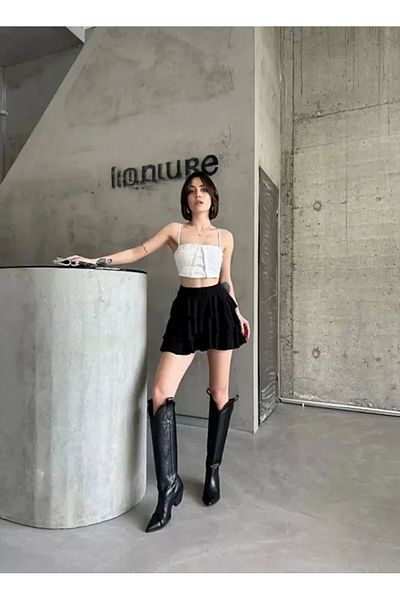 Silerra Ykonos Basic Skirt Black