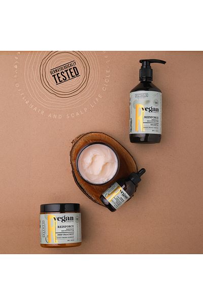vitals hair treatment Damaged and dry hair rebuilding collection, complex