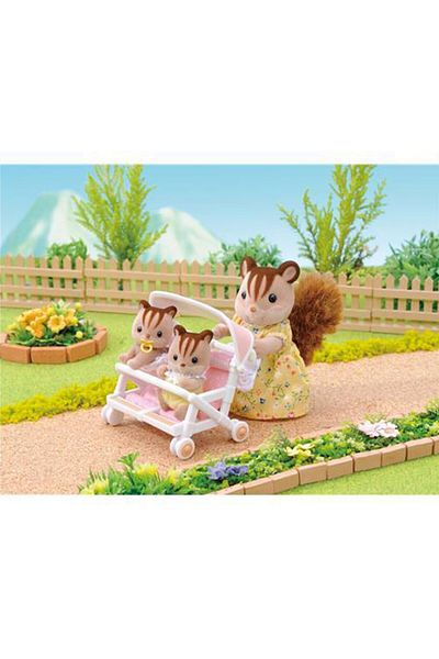 TOYFEST Sylvanian Families Double Stroller 4533
