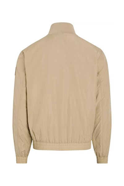 Calvin Klein Erkek Ck Unpadded Harrington Ceket - Bej