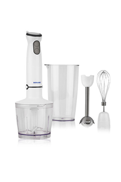 sonashi 4-in-1 Hand Blender Chopper Whisker Mixer
