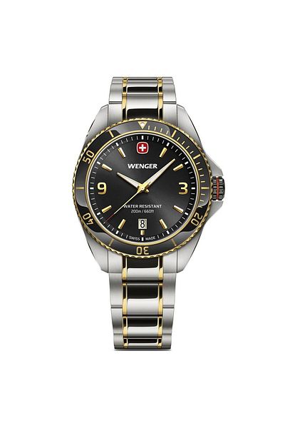 Wenger Mens Watch Wenger 01.2031.104, Quartz, 40mm, 20ATM
