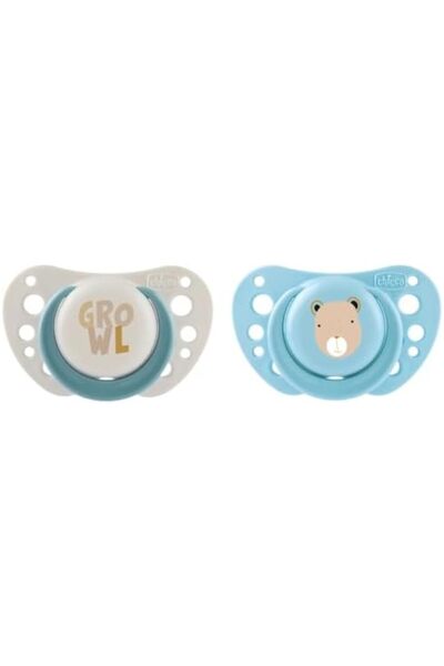 Chicco شيكو فيزيو فورما شنولر إير هيلبلاو، 0-6 أشهر، سيليكون، تشريحي ووظيفي