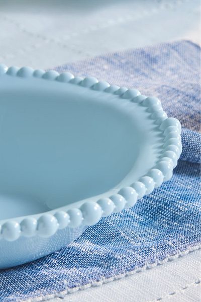 Karaca Perla Melamine Deep Plate 22 cm Blue