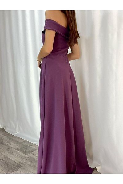Modafeminen Rochie de seară lungă cu decolteu barcă 58819 Murdum