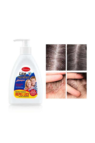 Disaar Hair Care Shampoo For Home Use Hair Cleaning Sclap Lice Repellent Anti Itching Shampoo
