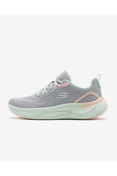 SKECHERS Skech Cloud-Gentle Glow Women's Gray Sports Shoes 150561 Lgmt