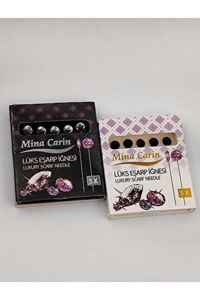 mim eşarp Жіноча шпилька для шарфа з кришталевими камінцями, 10 штук