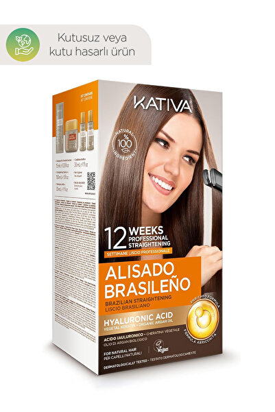 Kativa Brezilya Fönü - Saç Düzleştirme Kiti ( Kutusuz veya Hasarlı Kutu )