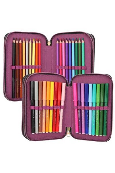 Top Model Triple Pencil Case Rebel Kitty 413017