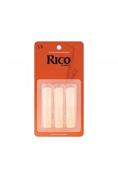 Daddario D'Addario Woodwinds Rico Rja0315 Alto Saxophone Reed (3 Pcs) No:1.5