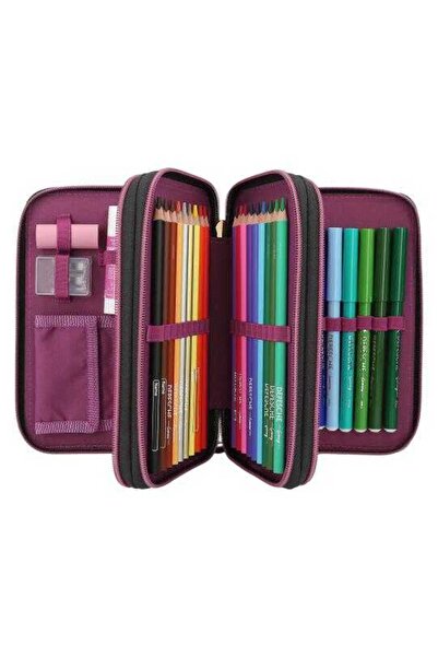 Top Model Triple Pencil Case Rebel Kitty 413017