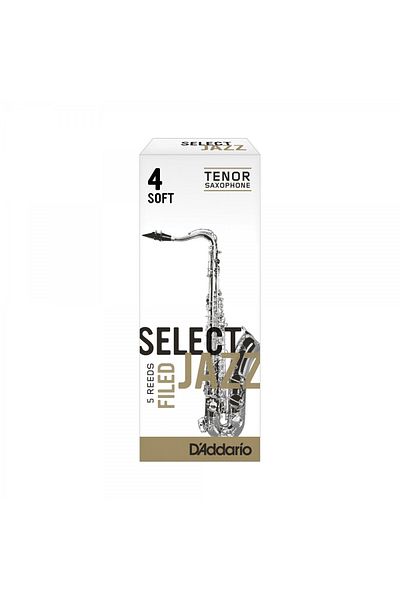 Daddario D'Addario Woodwinds Select Jazz Tenor Saxophone Reed No:4 Soft