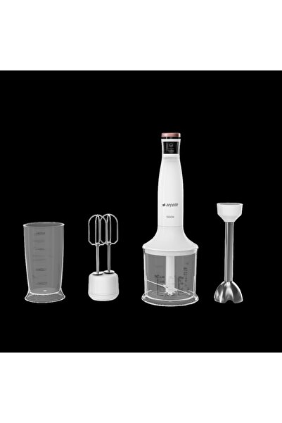 woodhub مجموعة خلاط يدوي بقوة 1500 واط، أبيض، Hbs 6150 Resital، متعدد الأغراض وقوي