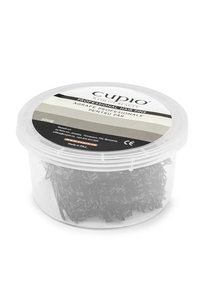 Cupio Professional black straight bun clips 6cm 500g