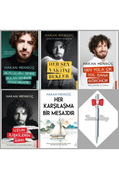 Destek Yayınları Her Karşılaşma Bir Mesajdır +4 Kitap, Hakan Mengüç Son 5 Kit...