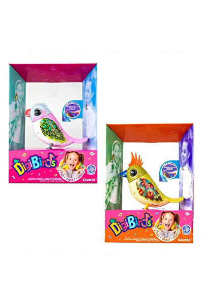 Silverlit Digibirds Tekli Paket Seri-2 Asorti 8li Display SIL88620