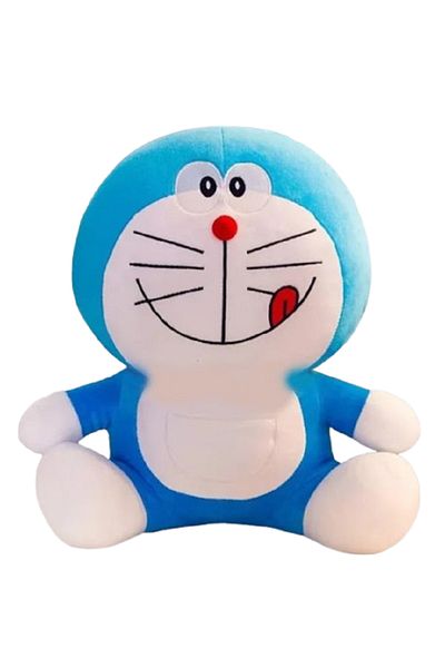 rexa Doraemon Plush Toy, Blue and White – 46 x 60 cm