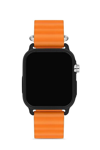Aqua Di Polo 1987 Unisex Orange Silicone Digital LED Wristwatch APWR033308