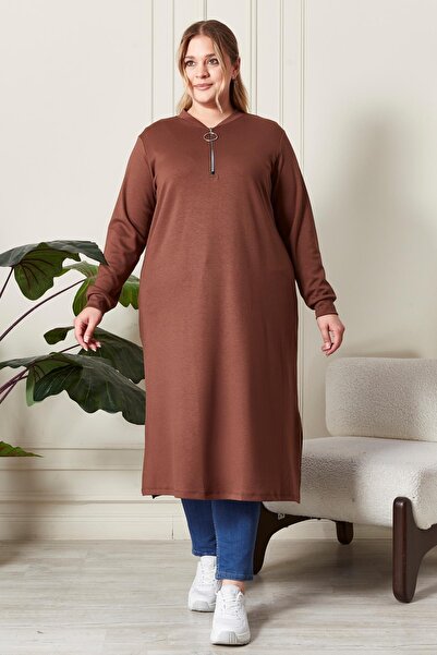Ferace Women's Large Size Tunic