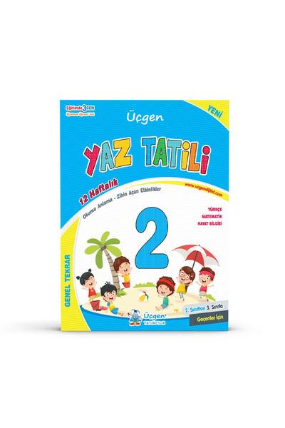 Üçgen Yayıncılık 2.SINIF - YAZ TATİLİ - 12 Haftalık Tekrar