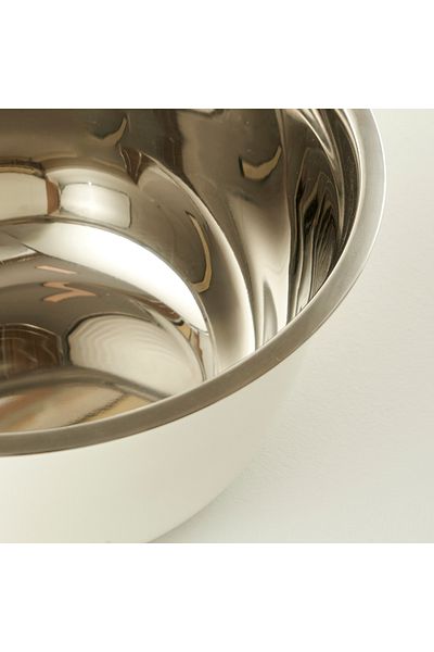 Bella Maison Giza Steel Bowl White (3200 Cc)