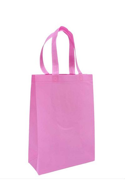Party and Story Pink canvas shopping bags that can be used more than once, 12 (M)30Ã—40Ã—11CM