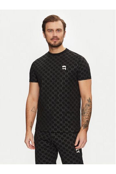 Karl Lagerfeld Men's T-Shirt 755096 551251 Black