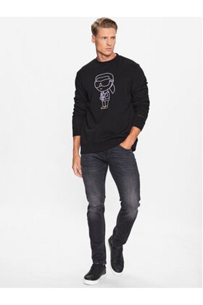 Karl Lagerfeld Mens Sweatshirt 705400-533910 Black