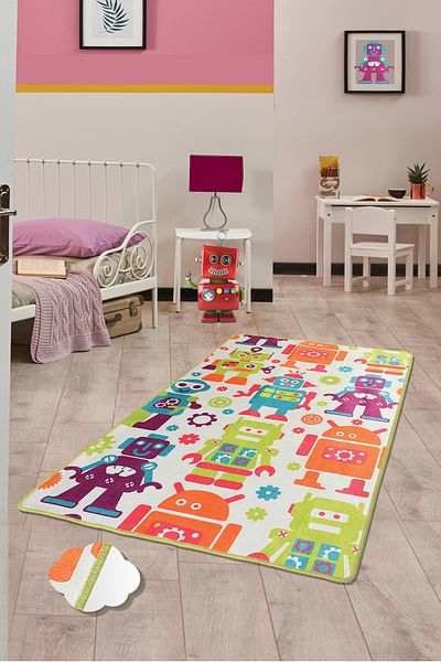 Chilai Home Children's rug, Antibacterial, non-toxic, Anti-slip base. 100 cm, x 160 cm